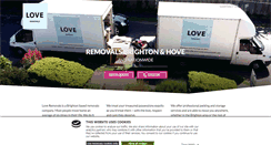 Desktop Screenshot of loveremovals.com